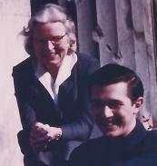 Detmold, Germany, in 1958 -- Irmgard Lechner and Willis Bodine
